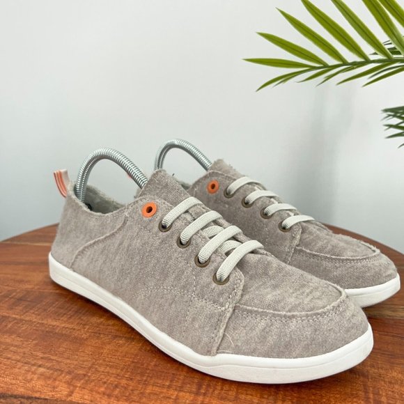Vionic Shoes - Vionic Beach Women’s Pismo Beige Orange Slip-On Sneakers Shoes Size 9.5